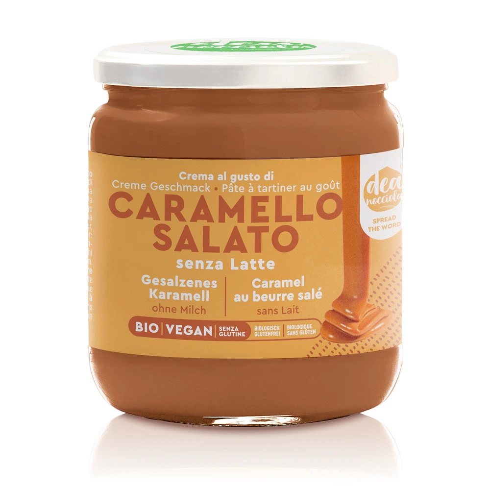 Crema al Caramello Salato senza Latte